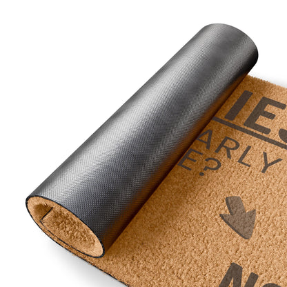 Is It Too Early For Wine? - Interactive Delivery Doormat