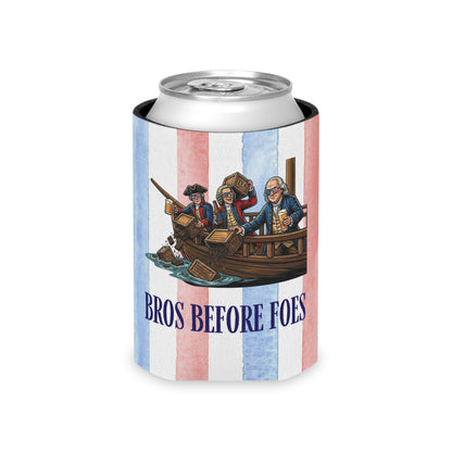Bros Before Foes Drink Koozie | 4th of July