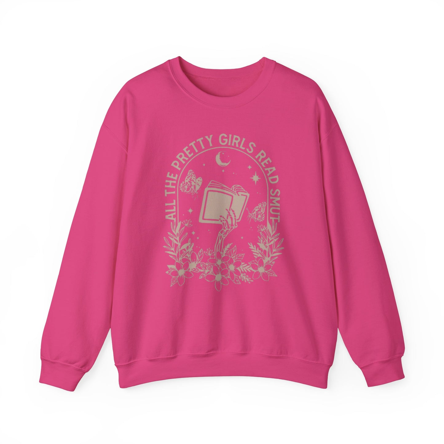 Pretty Girls Read Smut - Crewneck Sweatshirt