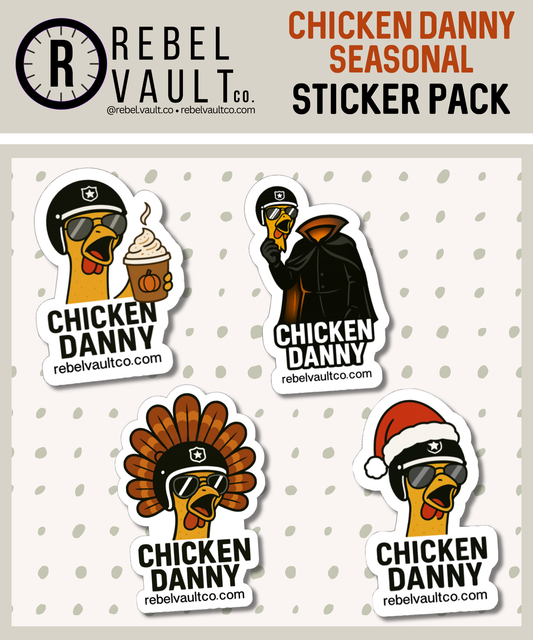 Seasonal Chicken Danny - Sticker Pack