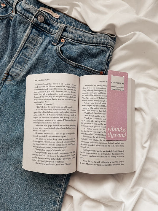 Vibing and Thriving Bookmark