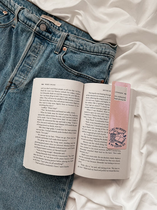 I Like My Books Spicy Bookmark