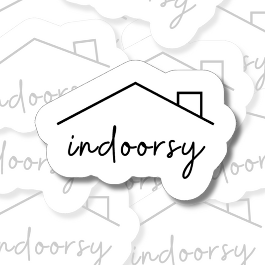 Indoorsy - Vinyl Sticker