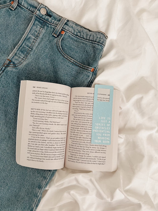 Life Is Just A Series of Obstacles Bookmark