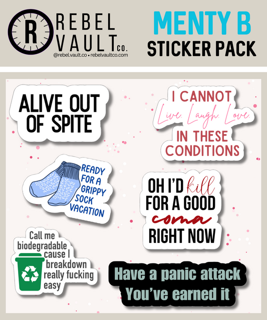 Menty B - Sticker Pack