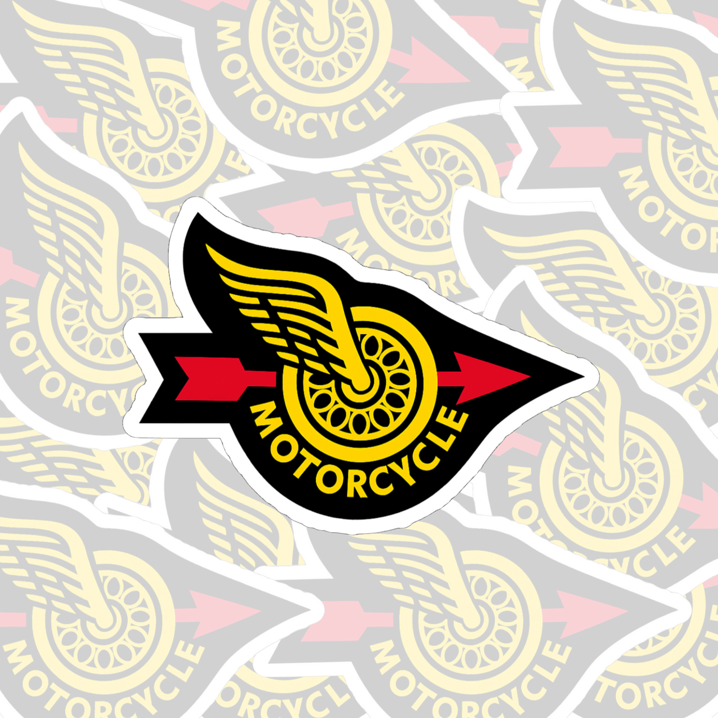 Motorcycle Patch Sticker